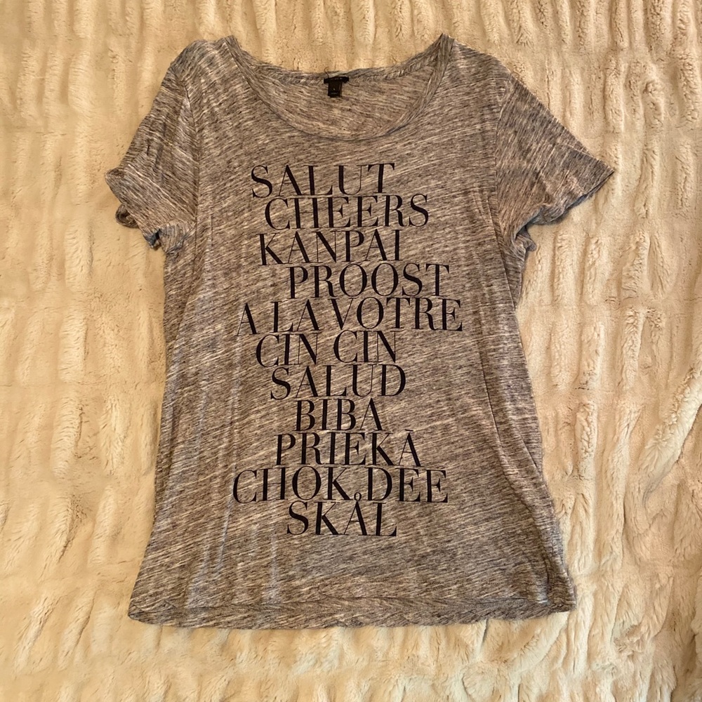 Jcrew Cheers Tee